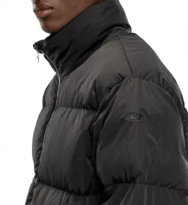 Bunda Diesel W-Raveel-Long Jacket Black 1