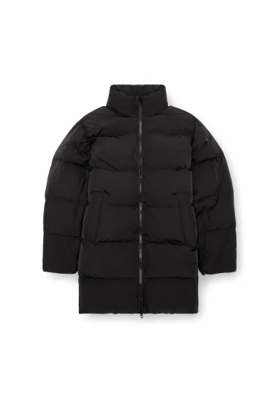 Bunda Diesel W-Raveel-Long Jacket Black 1