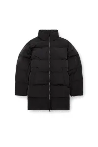 Bunda Diesel W-Raveel-Long Jacket Black 1