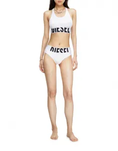Spodná Bielizeň Diesel Ufsb-Cotton-Race-Bralette-Xl B Bright White