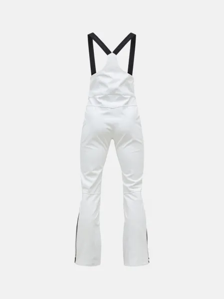 Nohavice Peak Performance W Stretch Bib Pants Offwhite