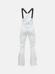 Nohavice Peak Performance W Stretch Bib Pants Offwhite