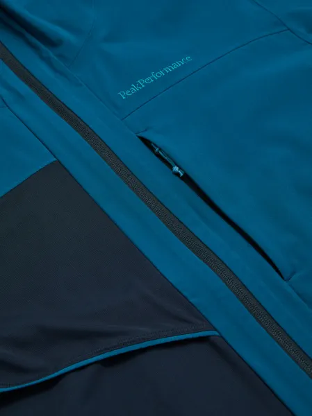 Bunda Peak Performance M Ascent Softshell Jacket Infinity Teel