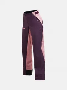 Nohavice Peak Performance W Ascent Softshell Pants Mystic Purple