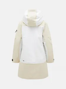 Kabát Peak Performance W 2L Stretch Parka Sand Fog