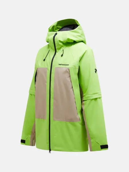 Bunda Peak Performance M Edge Insulated Jacket Stand Out Green