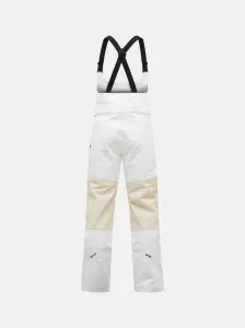Nohavice Peak Performance W 2L Stretch Bib Pants Offwhite