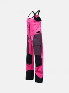 Nohavice Peak Performance W Vertical Gore-Tex Pro Bib Pants Beetroot Purple