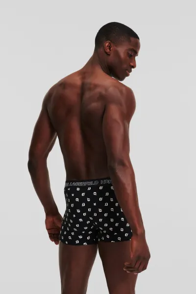 Spodná Bielizeň Karl Lagerfeld Ikonik 2.0 Trunk Set Mushroom Brown