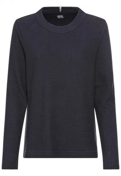 Mikina Camel Active Sweat Night Blue Check