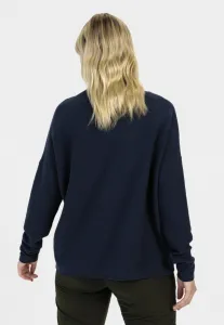 Sveter Camel Active Knitwear Night Blue Check