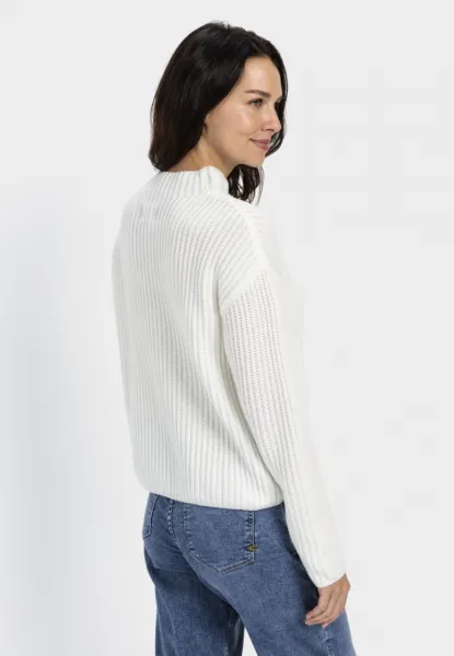 Sveter Camel Active Knitwear White