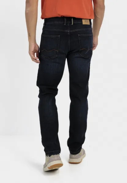 Džínsy Camel Active Denim-Regular Fit Night Blue Check