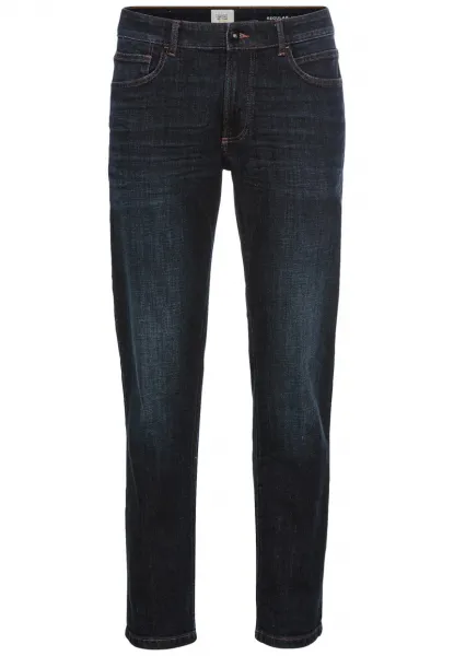 Džínsy Camel Active Denim-Regular Fit Night Blue Check