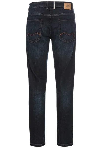 Džínsy Camel Active Denim-Regular Fit Night Blue Check