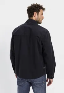 Košeľa Camel Active Overshirt Night Blue Check