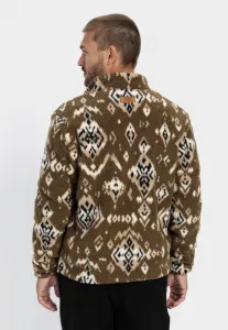 Mikina Camel Active Sweatjacket Sepia Brown