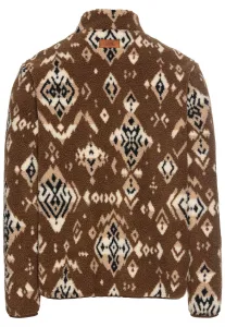 Mikina Camel Active Sweatjacket Sepia Brown