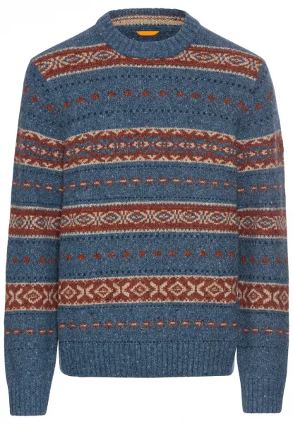 Sveter Camel Active Pullover Crewneck Indigo