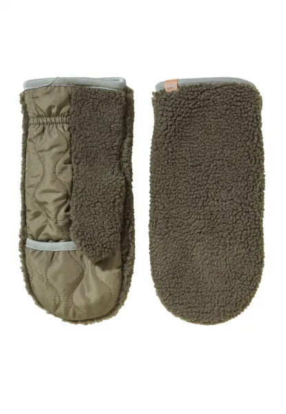 Rukavice Camel Active Gloves Dark Khaki Check
