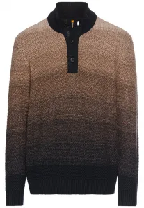 Sveter Camel Active Pullover Troyer Sepia Brown