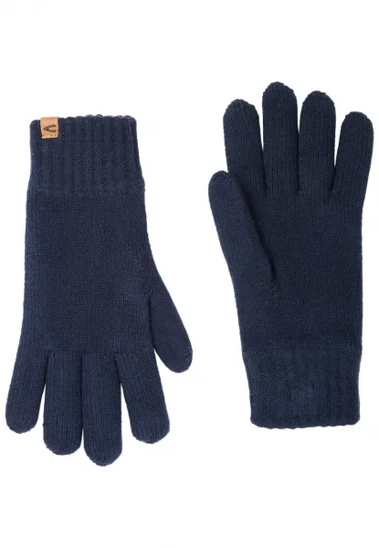 Rukavice Camel Active Gloves Night Blue Check