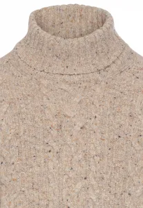 Sveter Camel Active Pullover Rollneck Sand