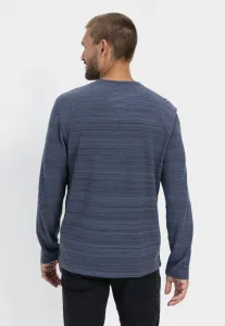 Tričko Camel Active Henley 1/1 Arm Indigo