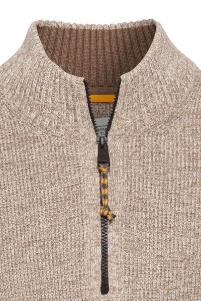 Sveter Camel Active Pullover Troyer Sand
