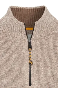 Sveter Camel Active Pullover Troyer Sand