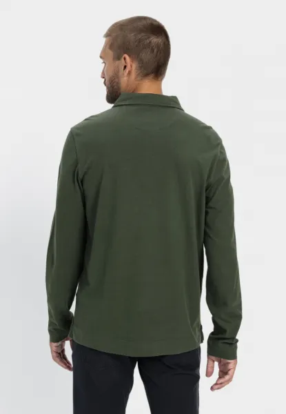 Polokošeľa Camel Active Polo 1/1 Arm Leaf Green