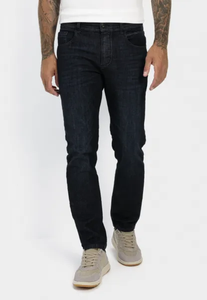 Džínsy Camel Active Denim-Regular Fit Night Blue Check