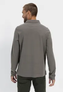 Polokošeľa Camel Active Polo 1/1 Arm Rock Gray