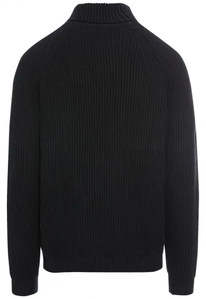 Sveter Camel Active Pullover Rollneck Night Blue Check