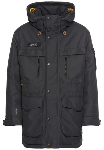 Kabát Camel Active Texxxactive Coat Graphite Gray