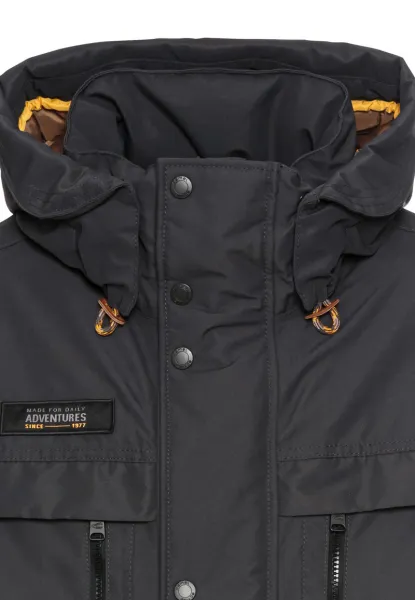 Kabát Camel Active Texxxactive Coat Graphite Gray
