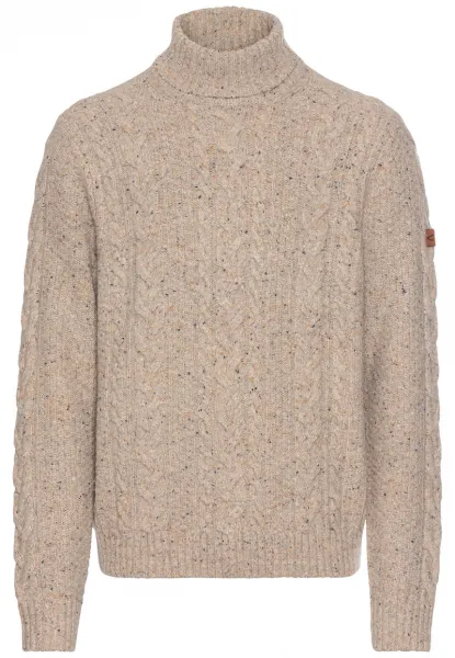 Sveter Camel Active Pullover Rollneck Sand