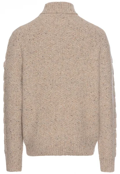 Sveter Camel Active Pullover Rollneck Sand