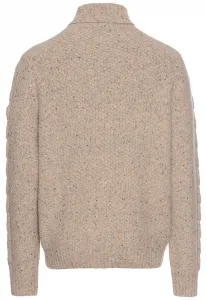 Sveter Camel Active Pullover Rollneck Sand
