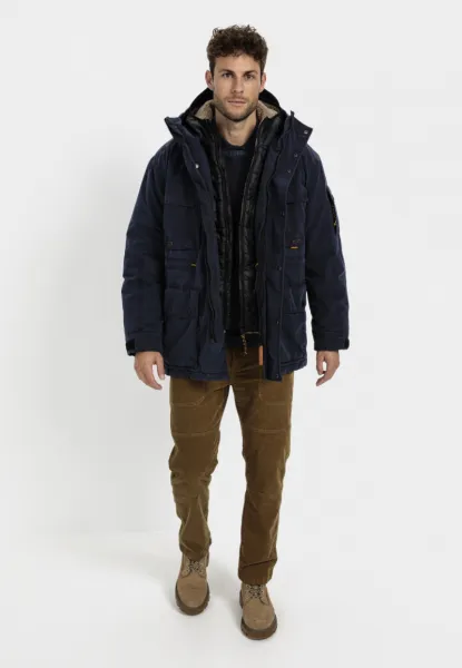 Bunda Camel Active Texxxactive Jacket Night Blue Check
