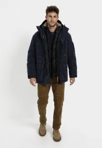Bunda Camel Active Texxxactive Jacket Night Blue Check