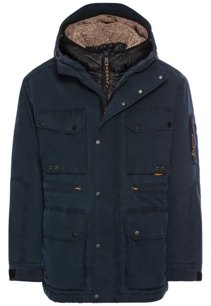 Bunda Camel Active Texxxactive Jacket Night Blue Check