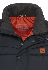 Vesta Camel Active Vest Night Blue Check