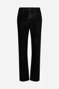 Džínsy Karl Lagerfeld Flock Straight Denim Pants Black Denim