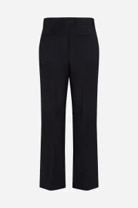 Nohavice Karl Lagerfeld Tailored Relaxed Pants Black Iris