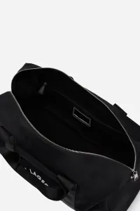 Taška Karl Lagerfeld K/Rsg Nylon Weekender Black
