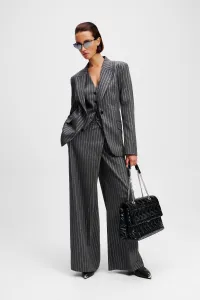 Sako Karl Lagerfeld Pinstripe Blazer Quiet Shade