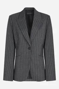 Sako Karl Lagerfeld Pinstripe Blazer Quiet Shade