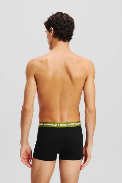 Spodná Bielizeň Karl Lagerfeld Logo Trunk Colorband Pesto-Cool Blu-Mood Indigo