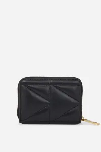 Peňaženka Karl Lagerfeld K/Kuilt Sm Zip Around Wallet Black